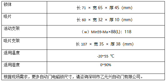 香蕉色在线播放电磁锁技术参数